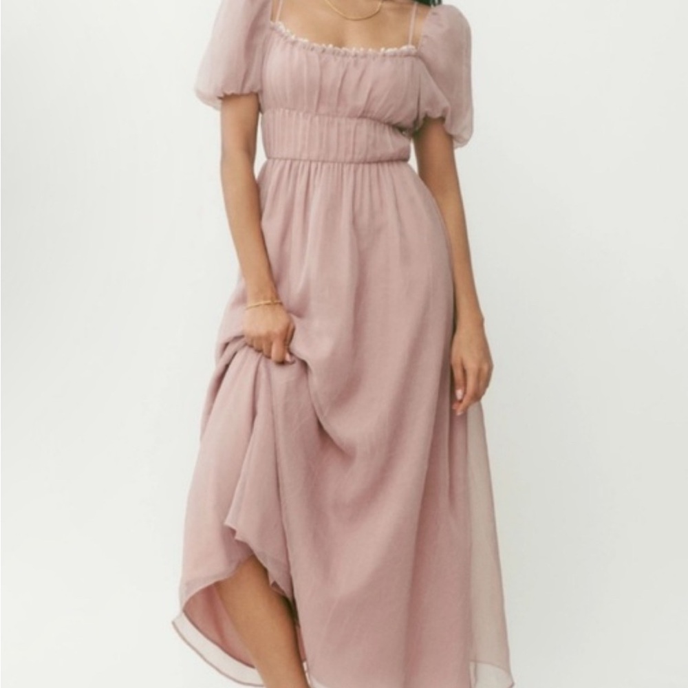Reformation Dusty Pink Maxi Dress